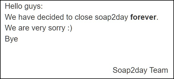 what happened to soap2day