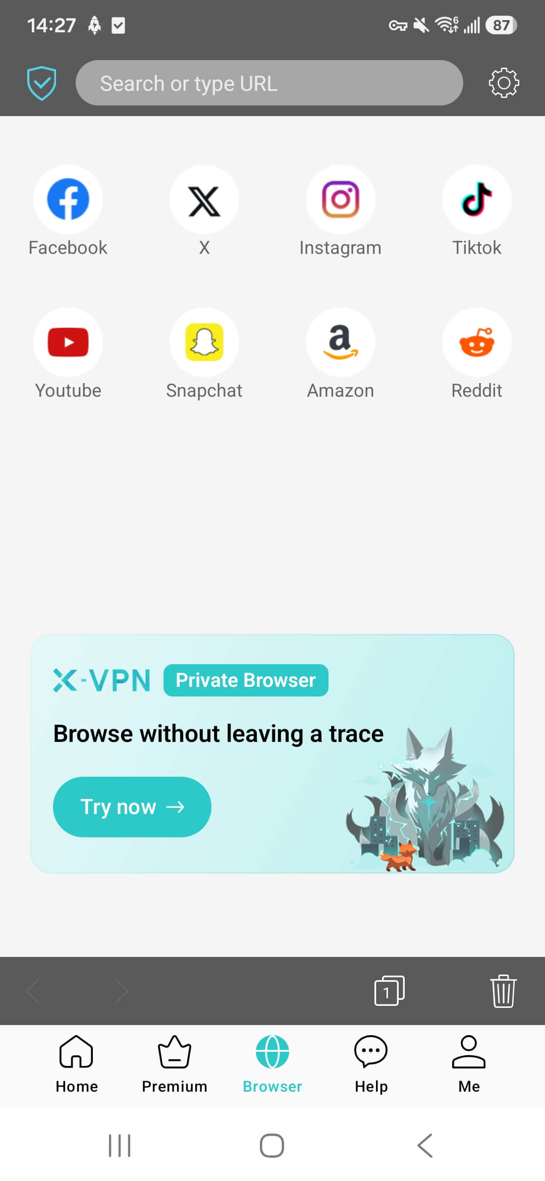 private browser