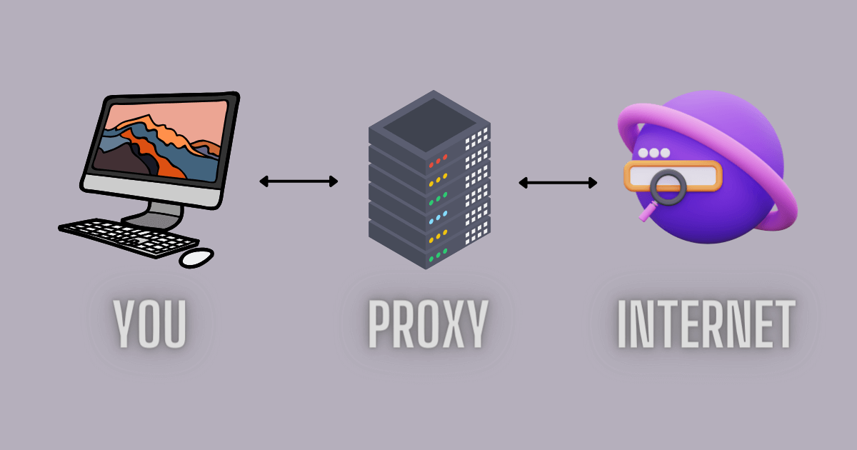 use a proxy server