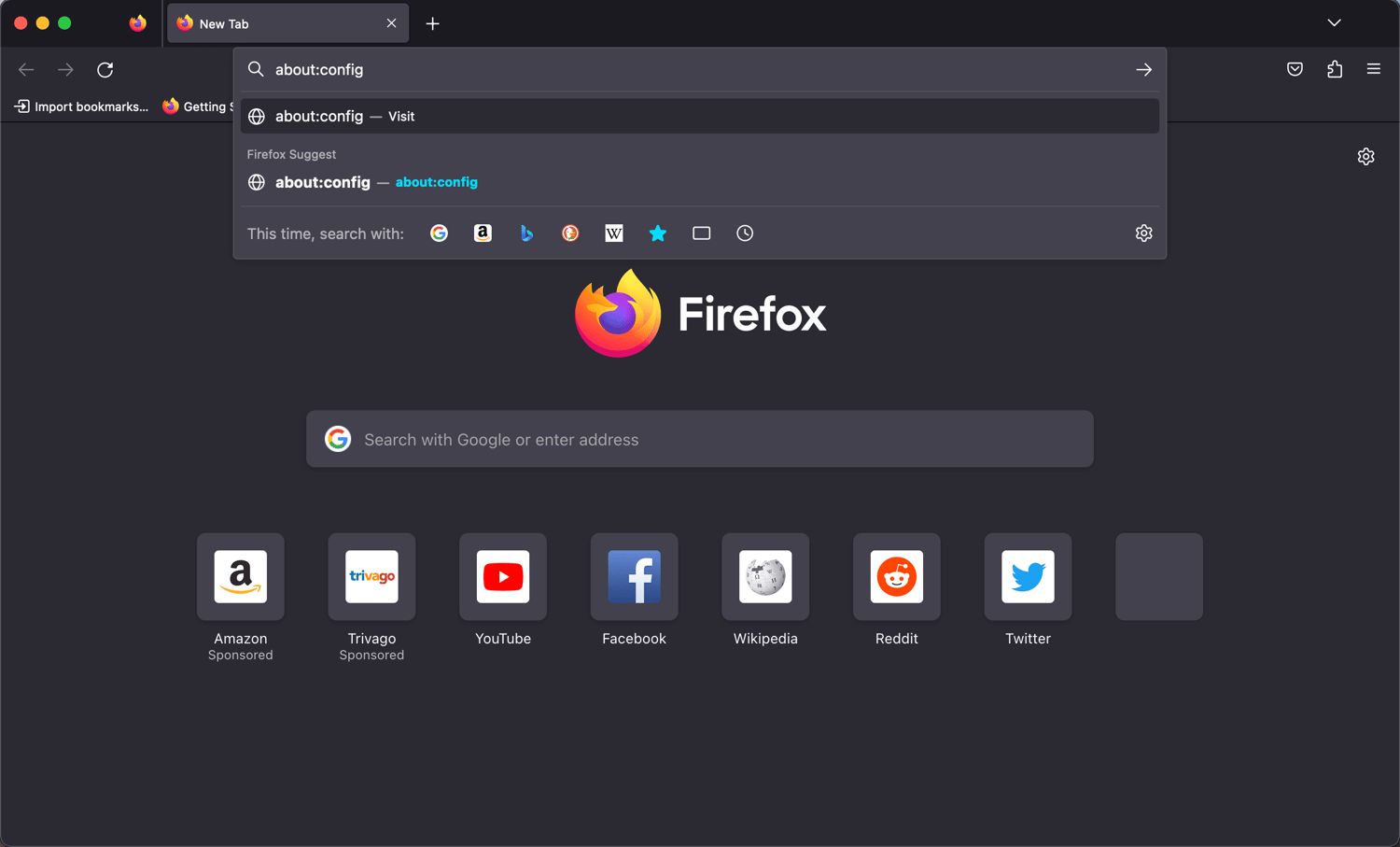 about:config