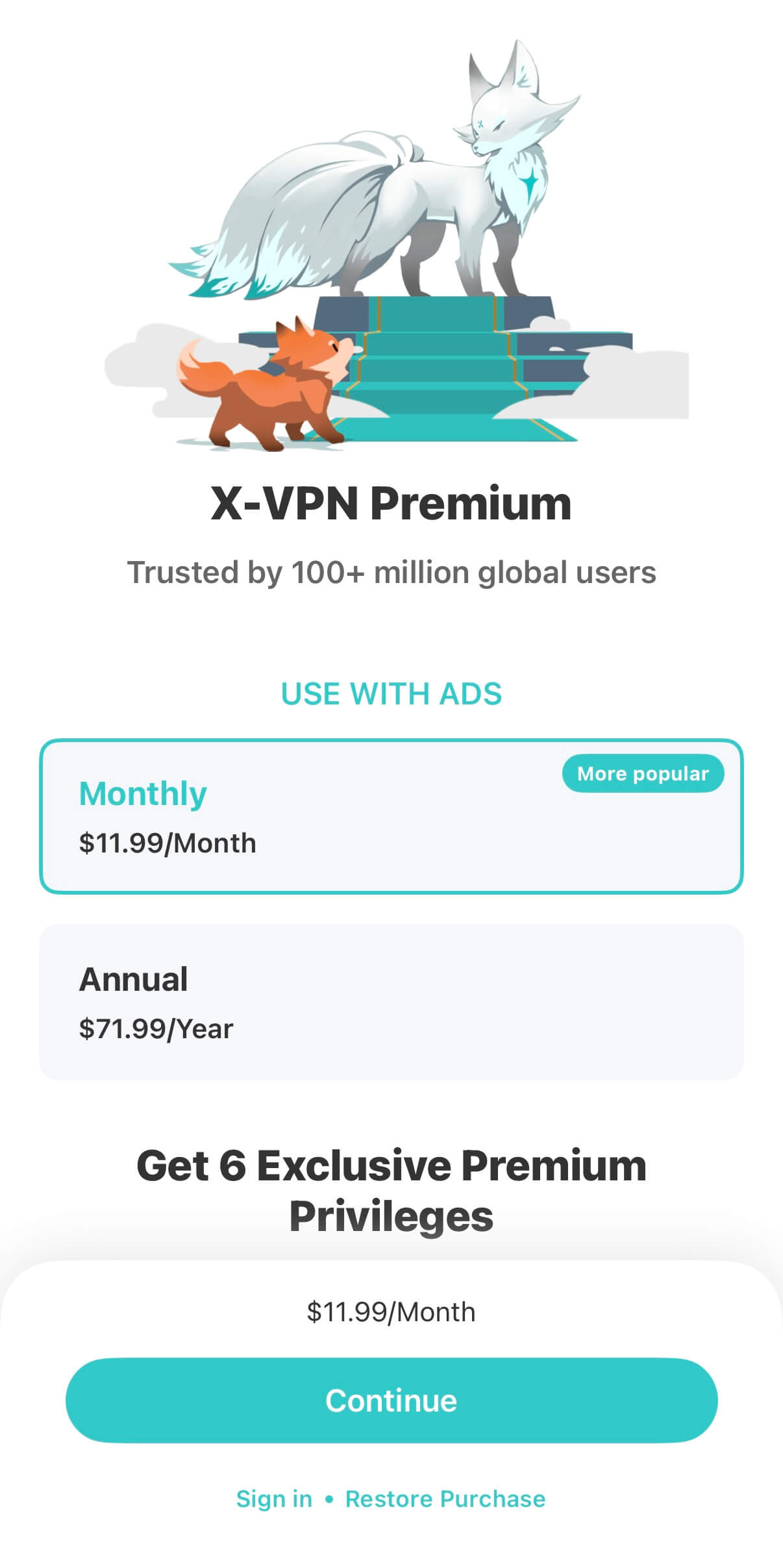 Enter the App