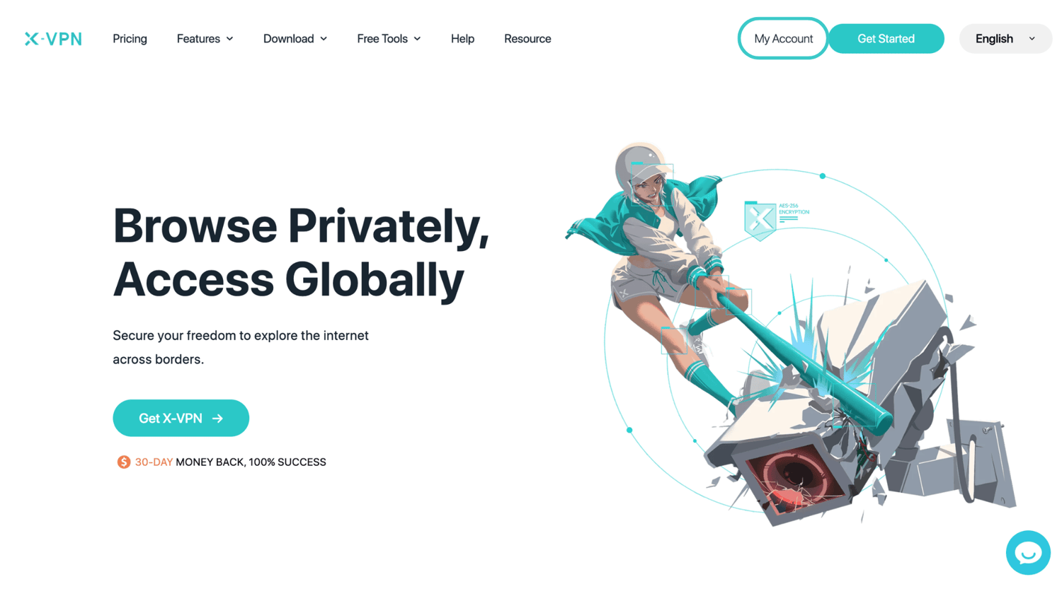 create account on the website