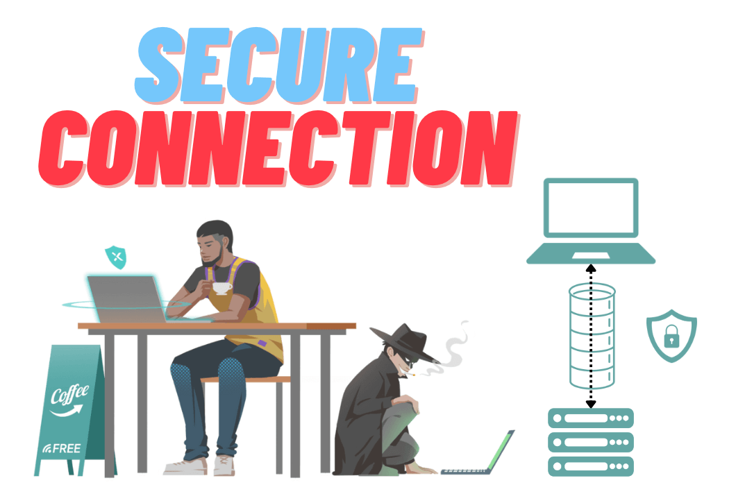 VPN encrypts your connection