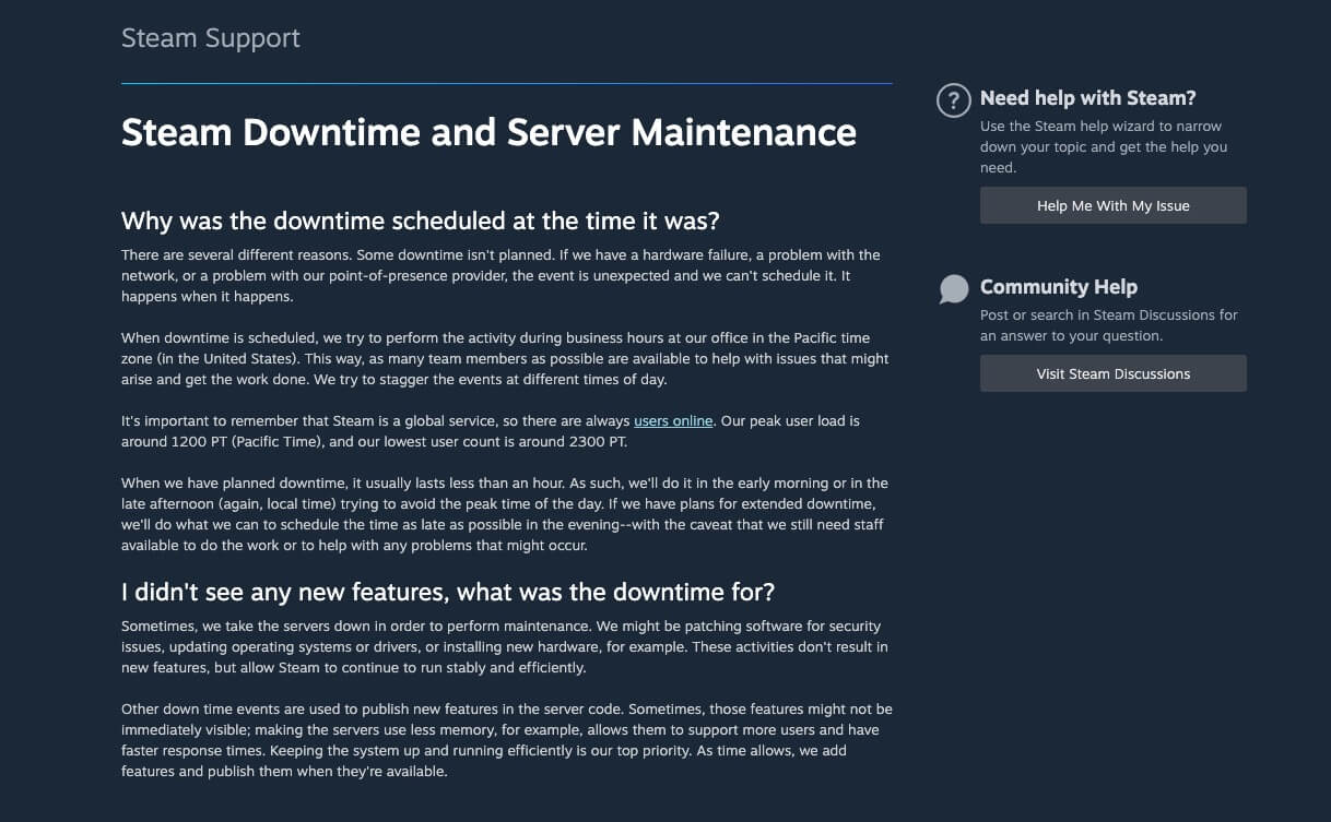 steam server is down