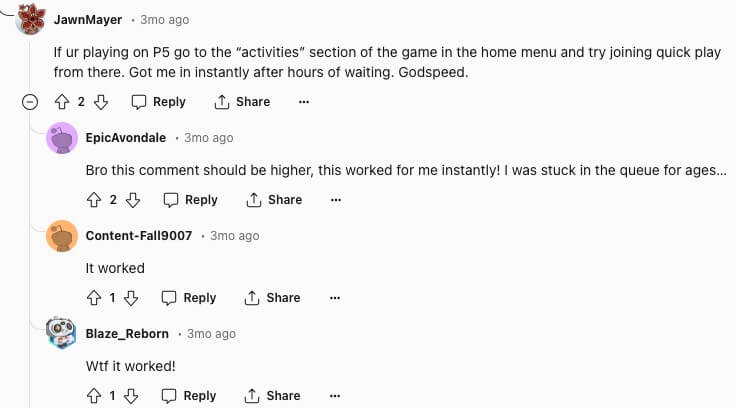 comments from reddit about helldivers 2