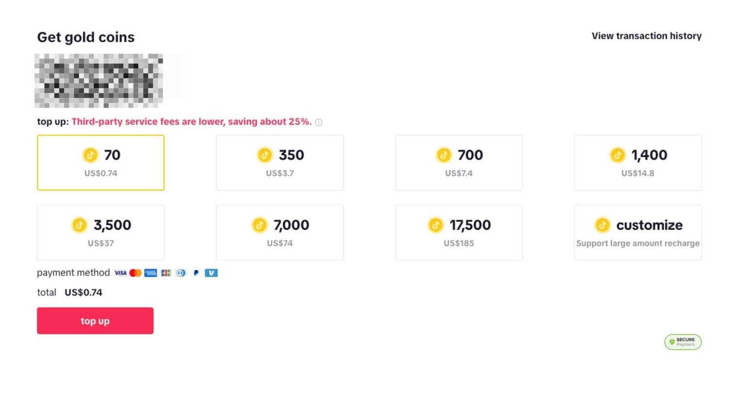 Buy TikTok Coins Cheaper Through the Website