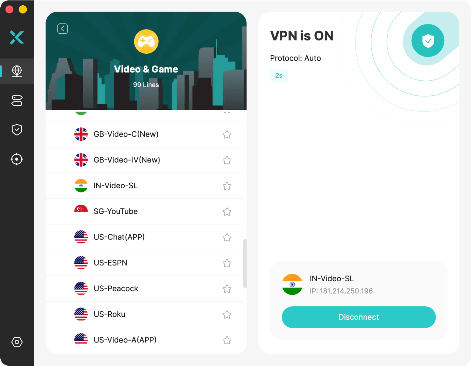 IN-Video-SL server