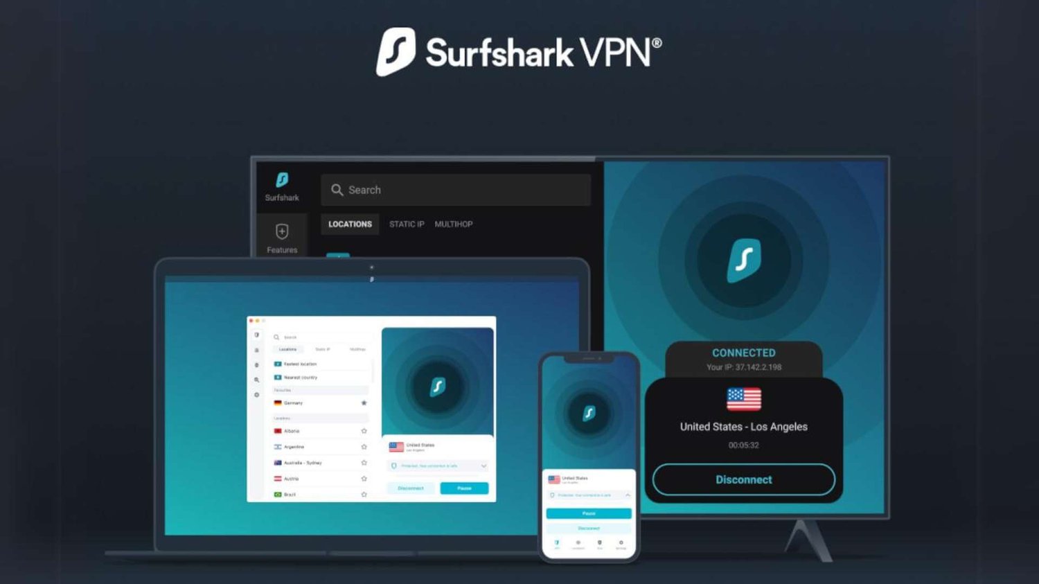 The Best Hulu VPN for Multiple Devices: Surfshark