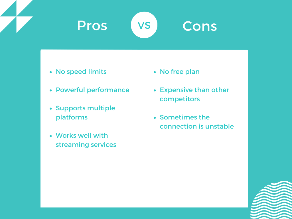 pros and cons of surfshark