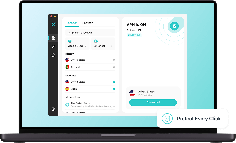 Enjoy Enhanced Security with X-VPN