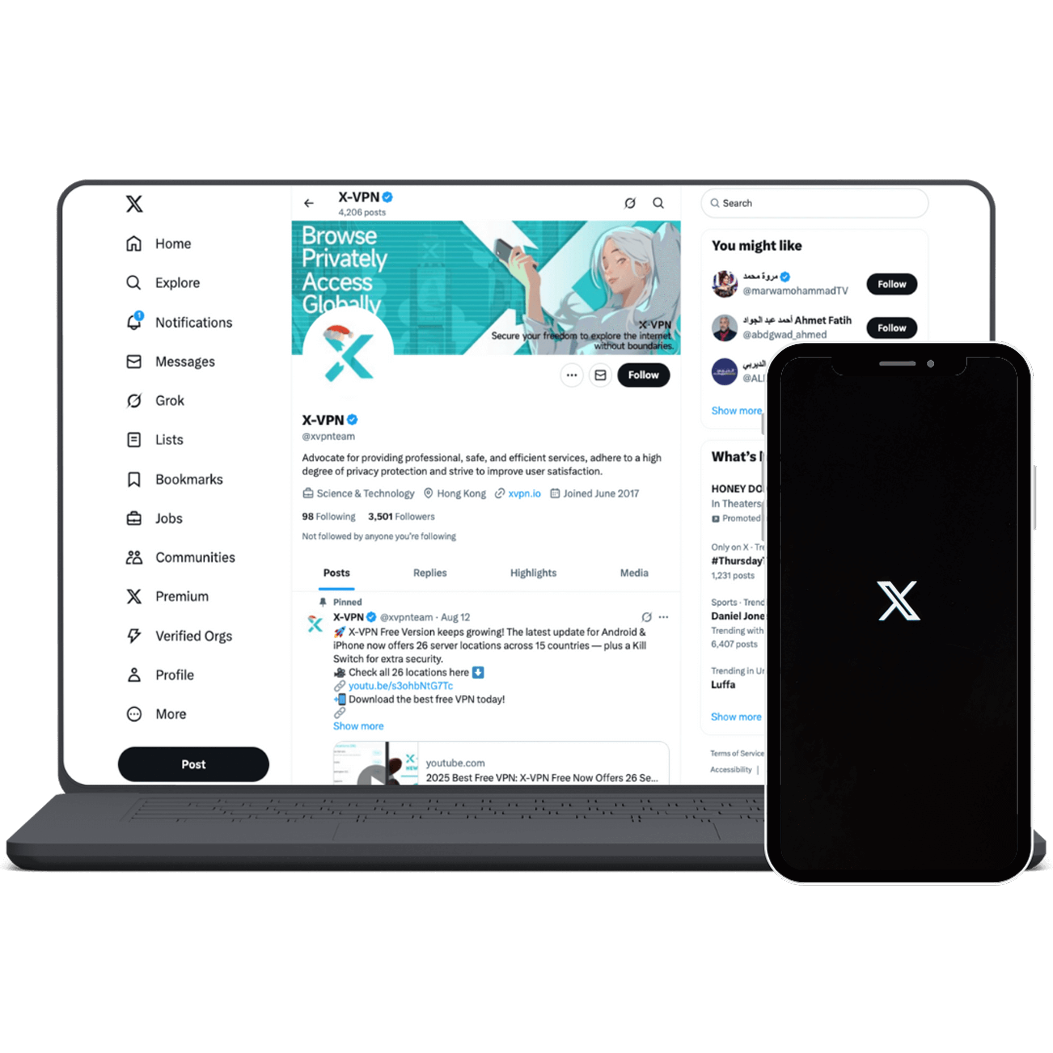 Twitter VPN: Connect Anywhere