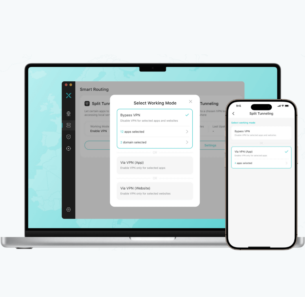 Two Modes, Everywhere