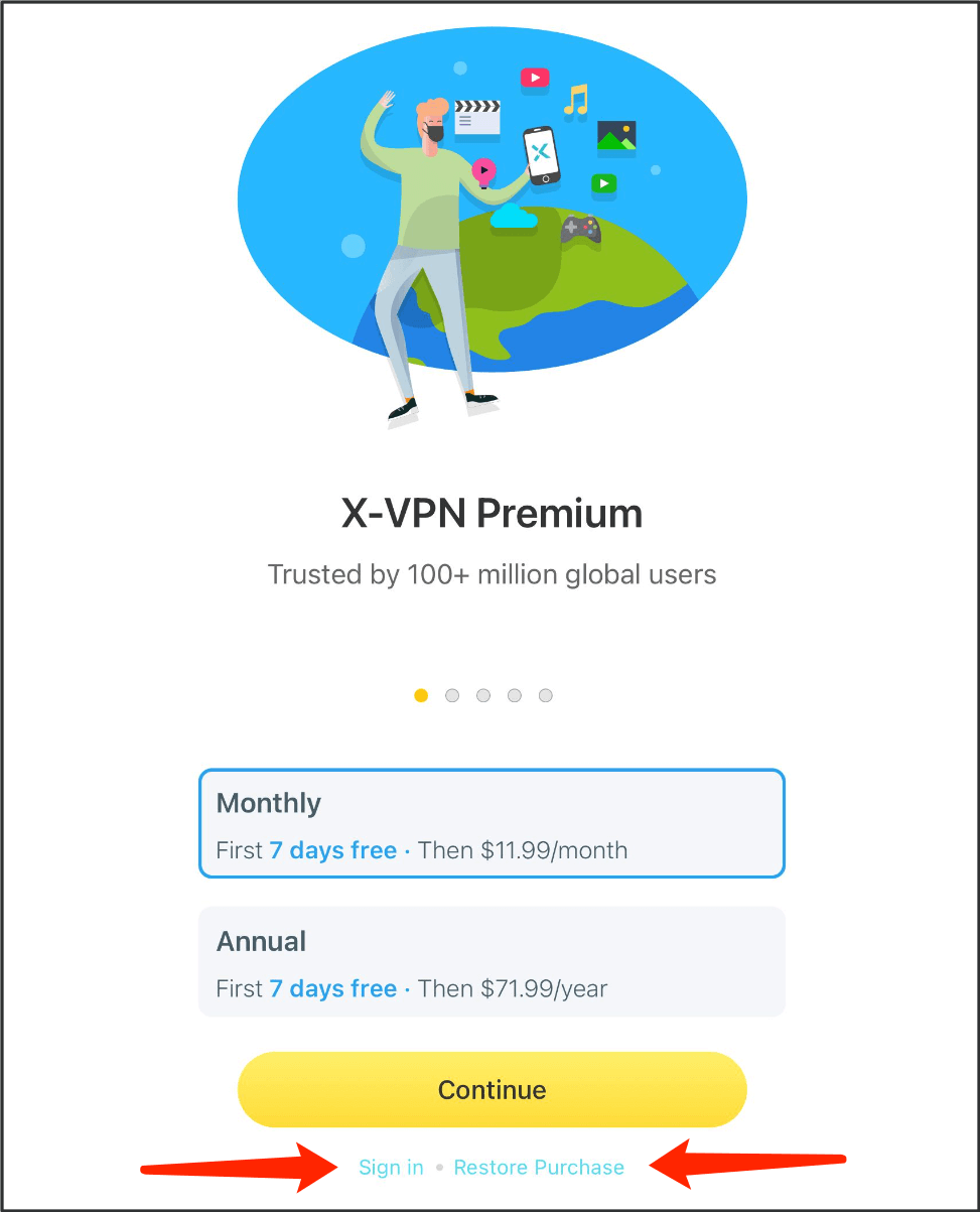 Используйте VPN на iPhone и iPad | X-VPN поддержка