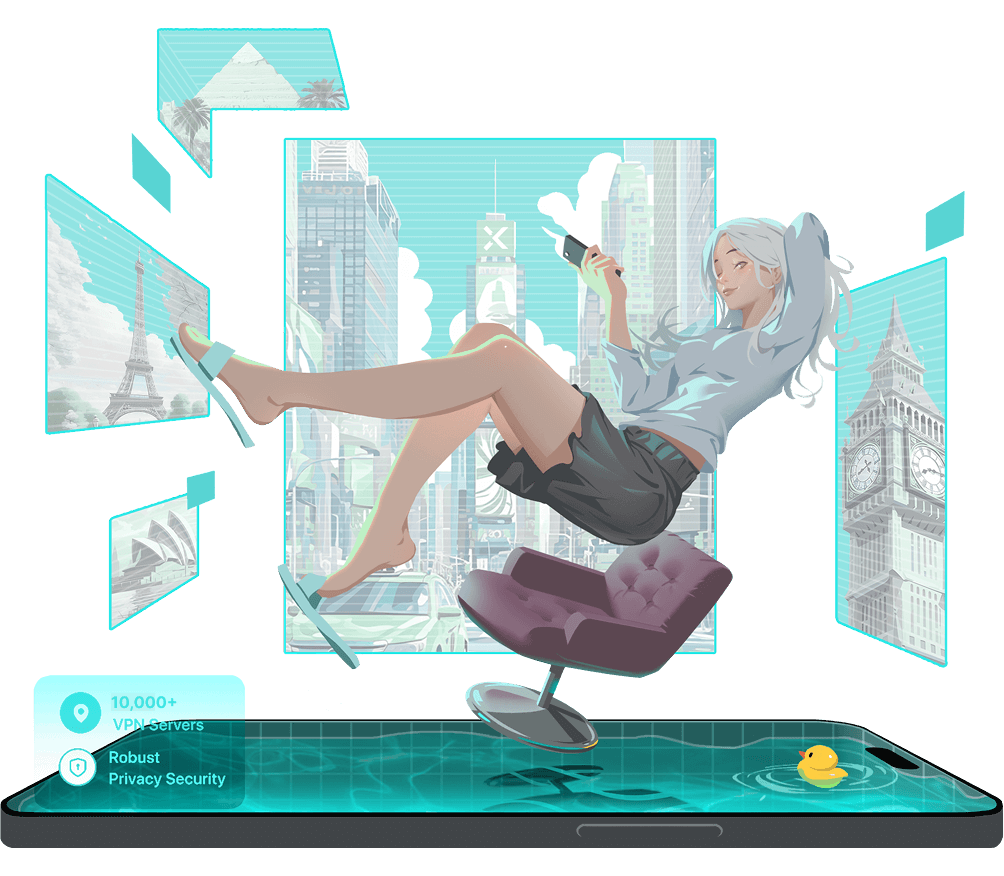 X-VPN 10,000+ Obfuscated Servers