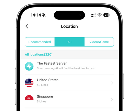 Connect to mobile legends optimized server