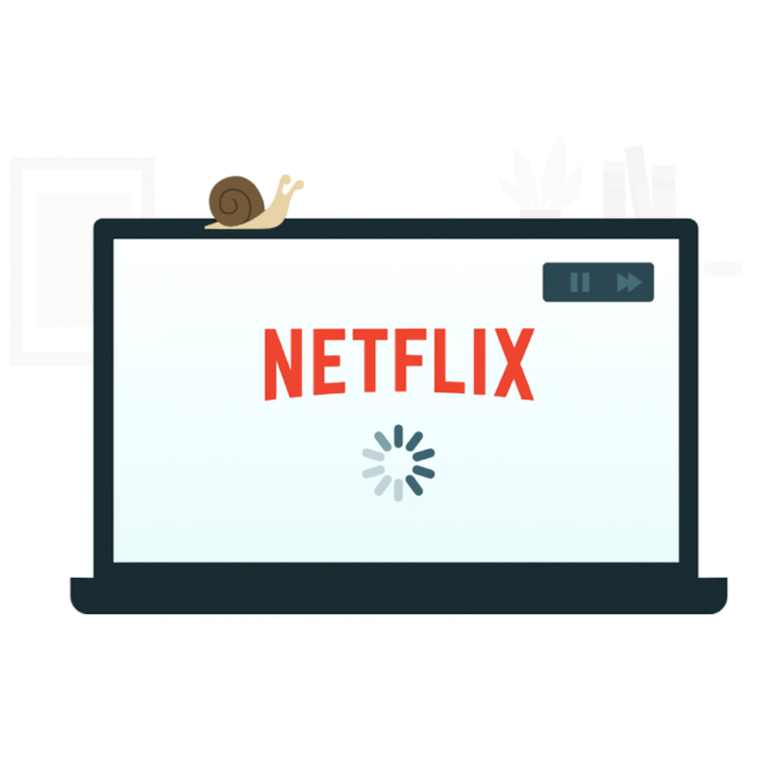 netflix vpn, netflix slows down