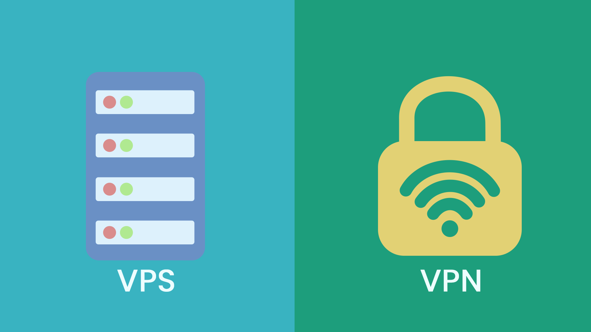 What is the difference between a VPN and a VPS