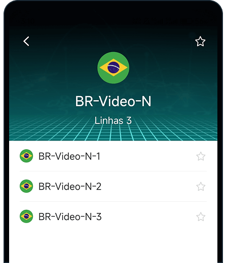 VPN with Brazil Streaming Line