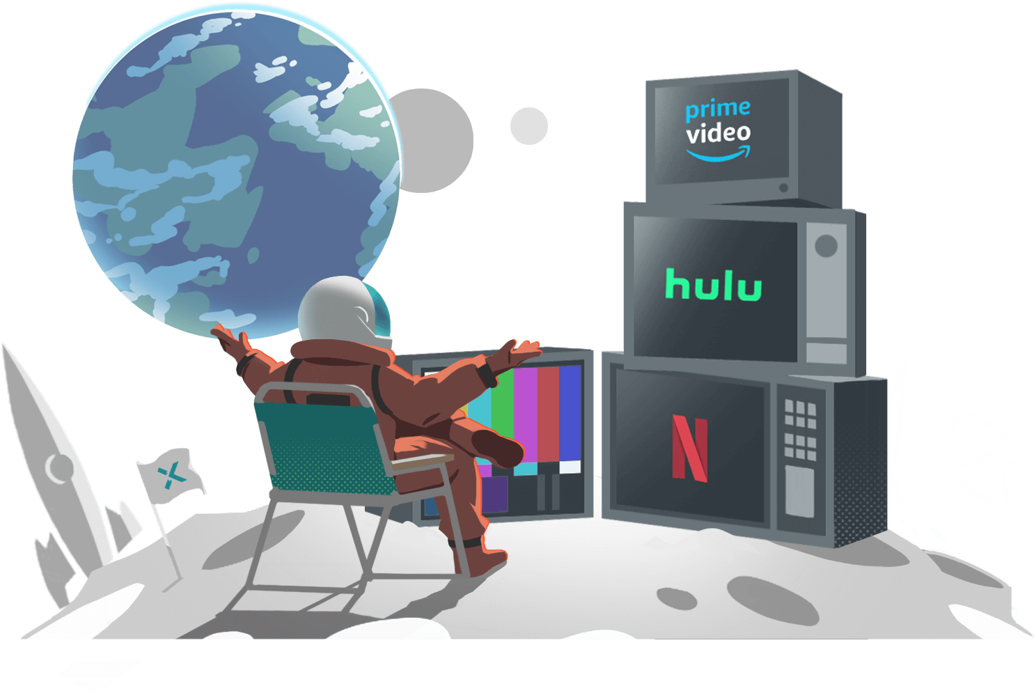 stream from other countries with a VPN
