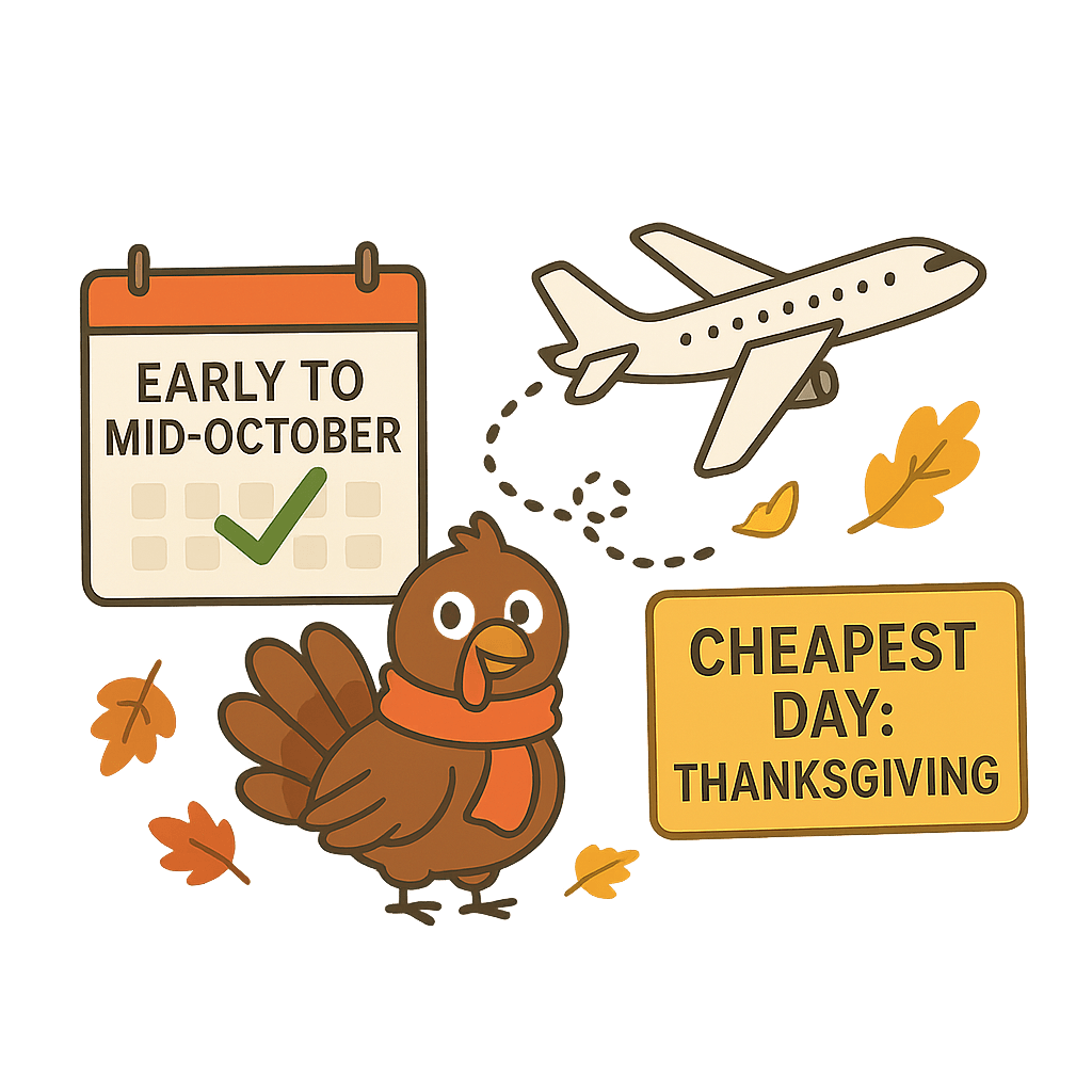 thanksgiving cheapest flight