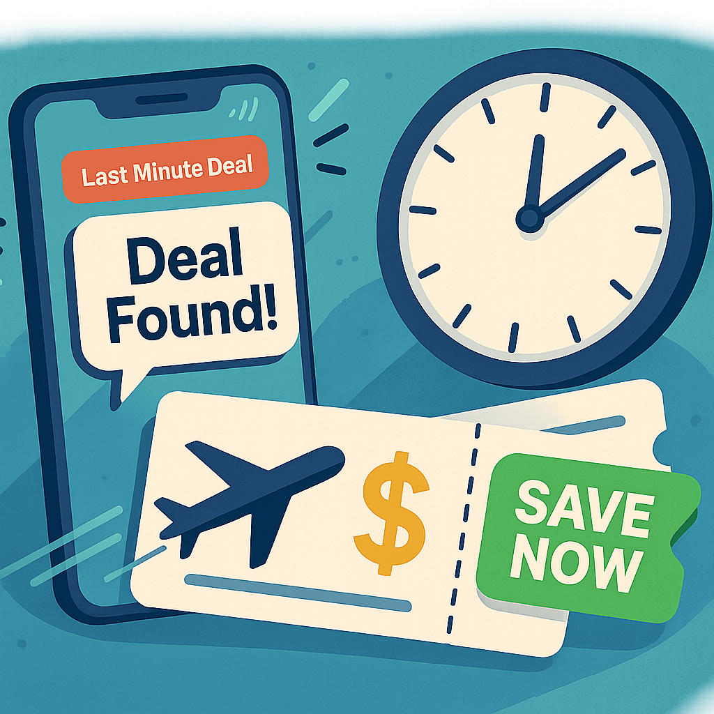 find the best deal last minute