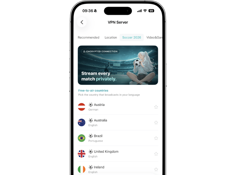 Connect to a Soccer Match Server