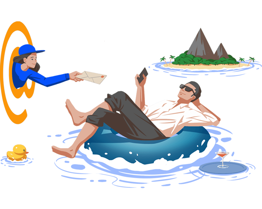 Register X-VPN with Virtual Mail