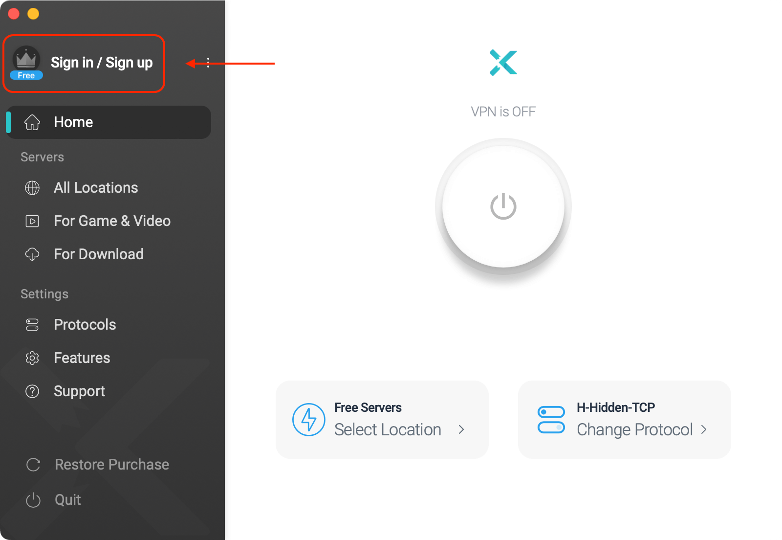 Быстро войдите в VPN на ПК | X-VPN поддержка