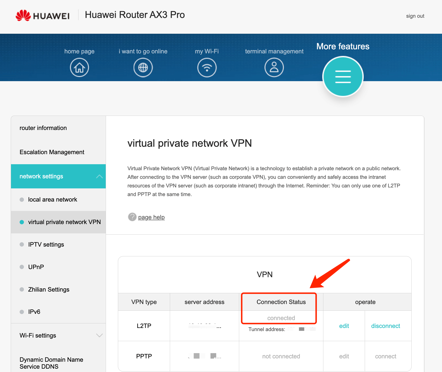 Настройте X-VPN на маршрутизаторе Huawei для L2TP | X-VPN поддержка