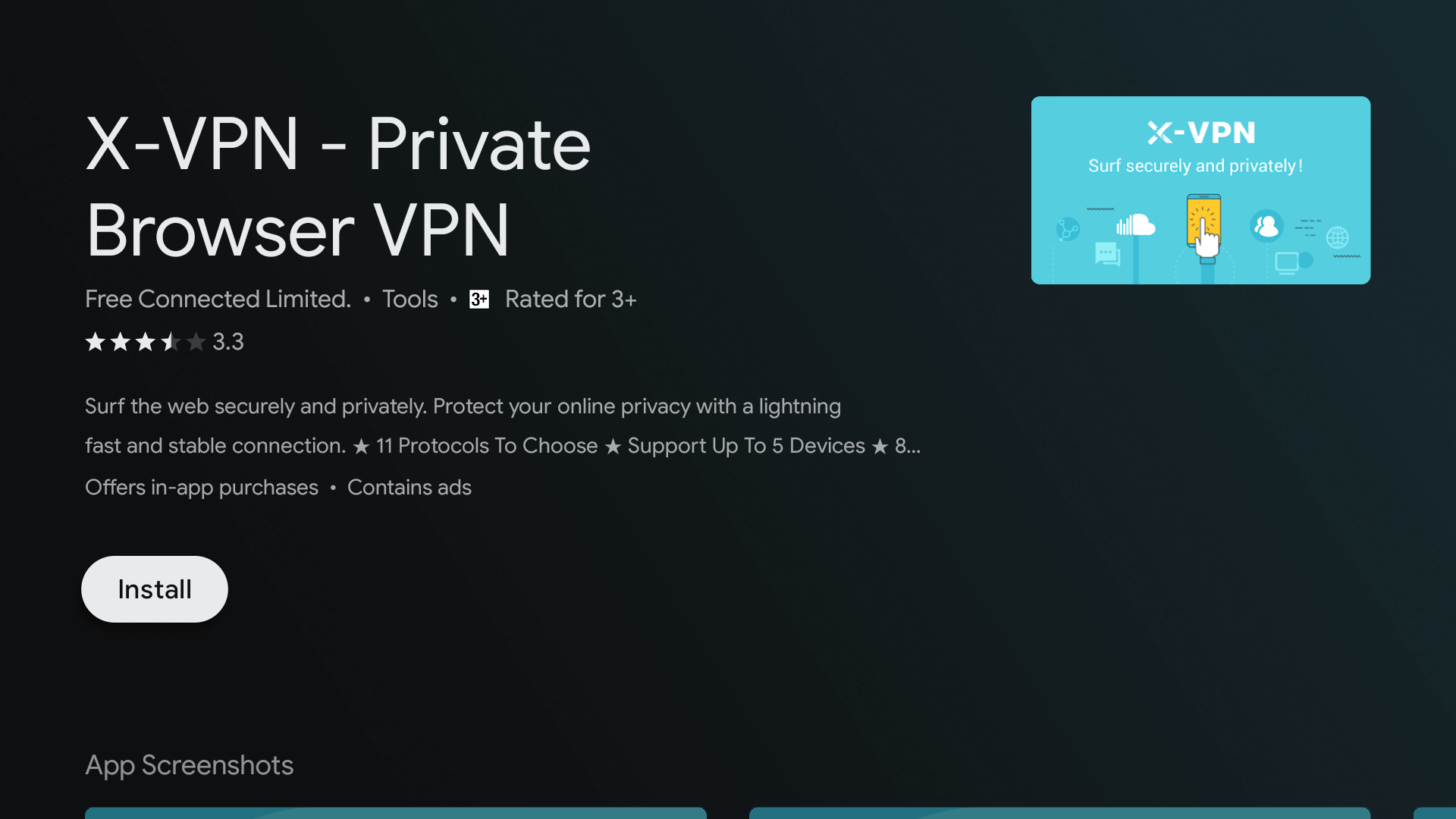 Configure uma VPN no Android 5 e superior