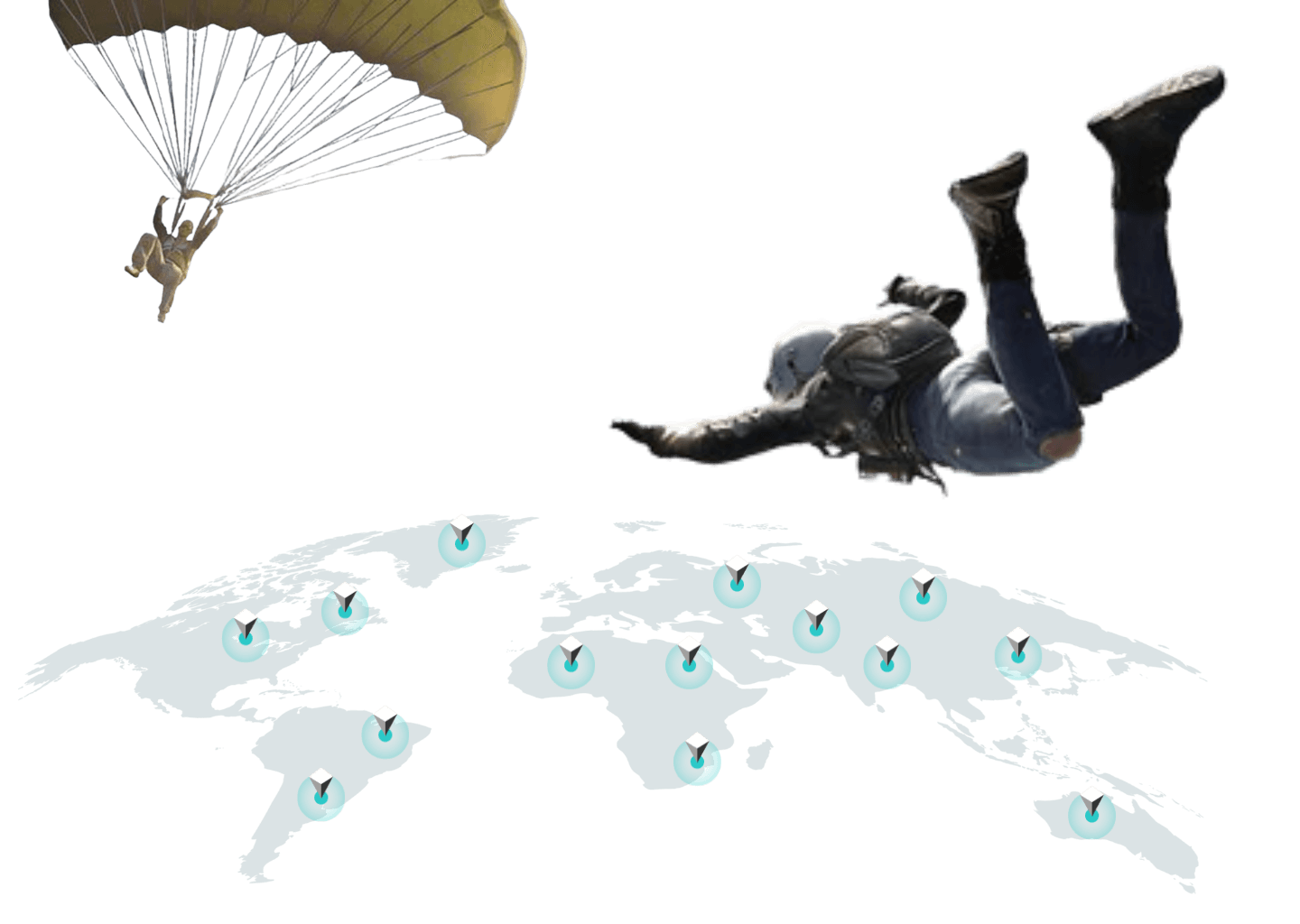 225+ global locations
